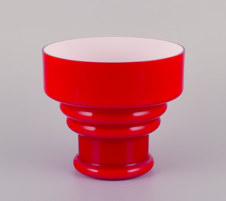 Christer Holmgren for Holmegaard.
Large vase in red art glass.