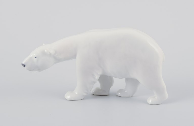 Royal Copenhagen, walking polar bear figurine.