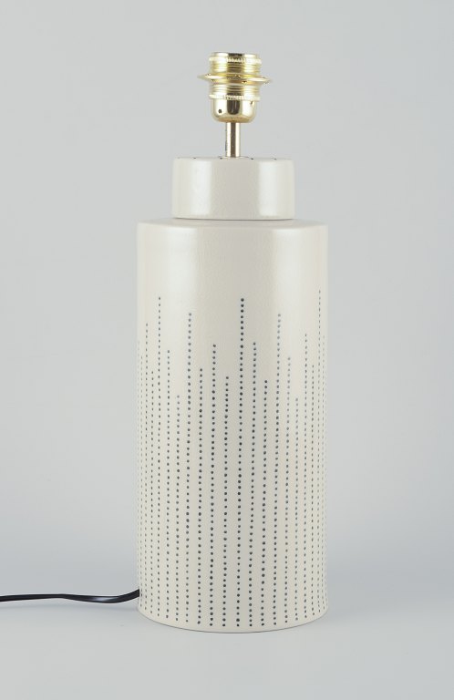 Mimou, large stoneware table lamp.