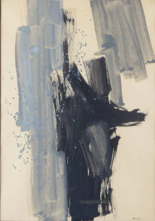 Bengt Orup, Sweden.
Watercolor on paper.