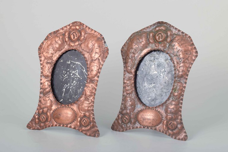Pair of picture frames, Art Nouveau, 1933.