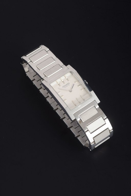 Hermès
Men’s wristwatch “Tandem”, quartz.
