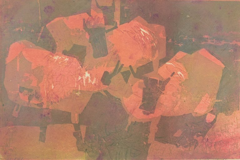 Ebbe Eberhardson (1927–2020)
Abstract composition.
Special edition, color print on paper.