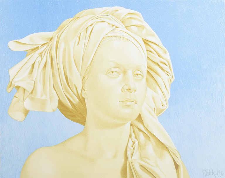 Niels Strøbek (b. 1944)
Color lithograph.