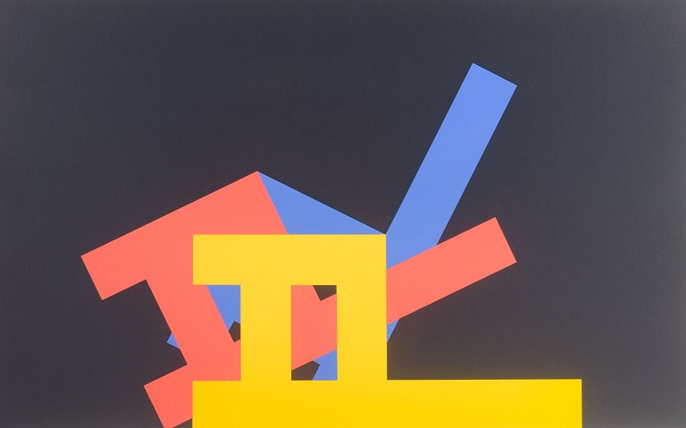 Per Arnoldi (b. 1941)
Serigraph.