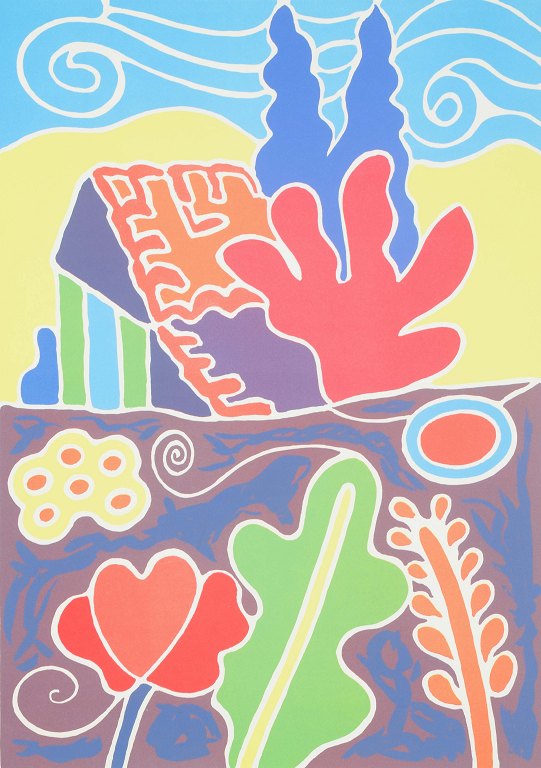 Tom Krøjer (1942–2015)
Serigraphy.