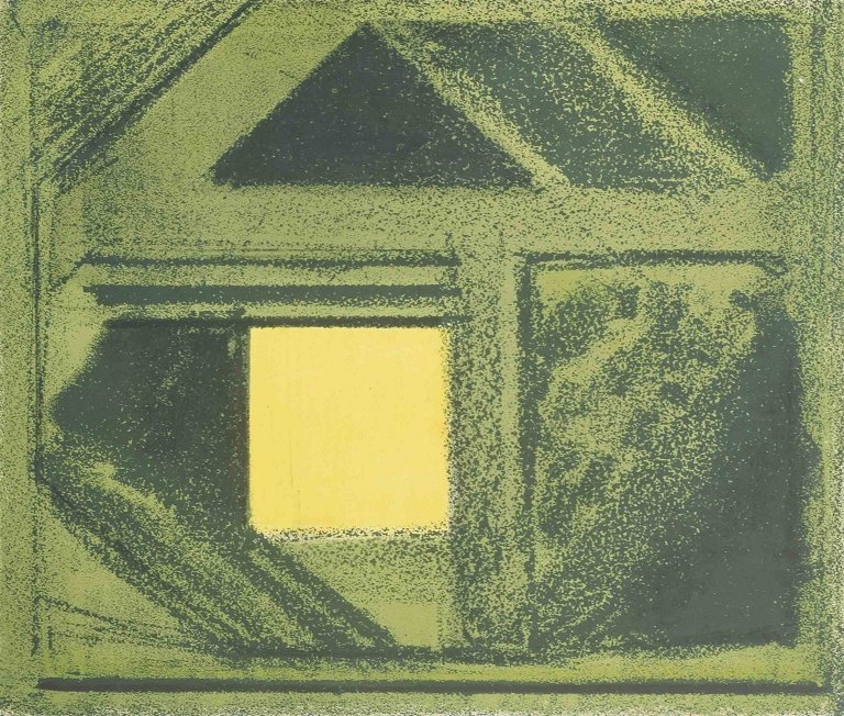 Arne L. Hansen (1921–2009)
“Towards the Light”.
Color lithograph.