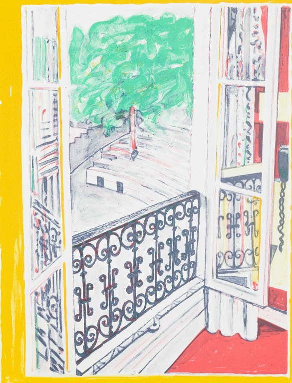 Søren Elgaard (b. 1951)
Color lithograph.
