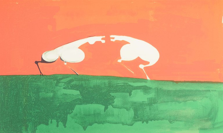 Lis Hooge-Hansen (1931–1981)
Color lithograph.