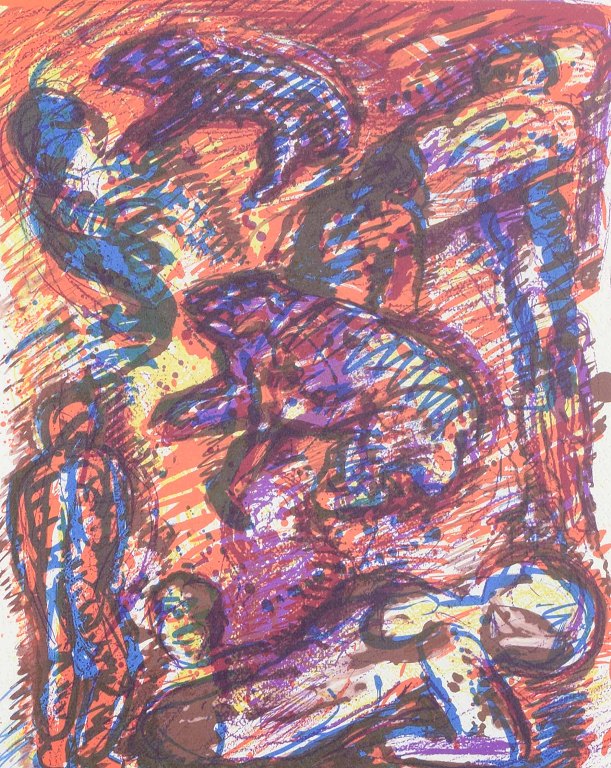 Jørgen Teik Hansen (b. 1947)
Color lithograph.