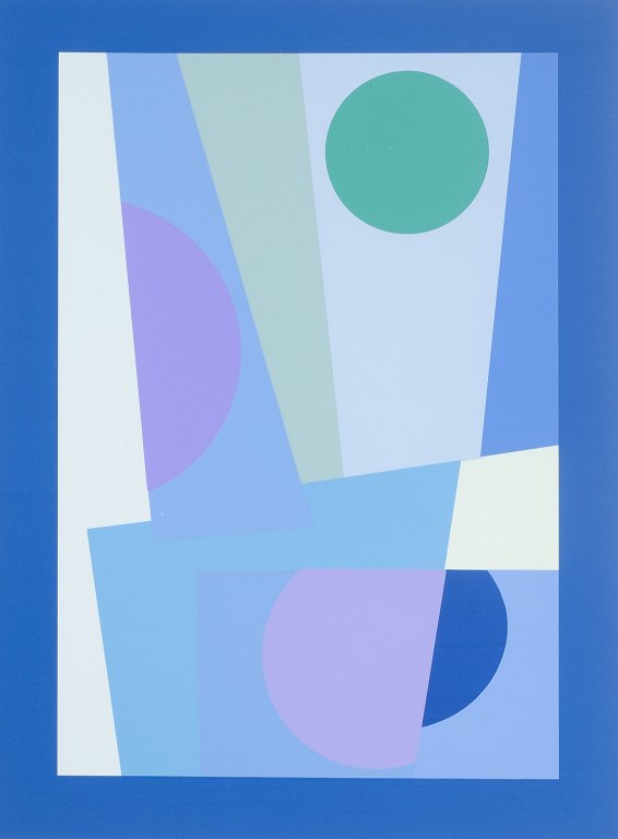 Bamse Kragh-Jacobsen (1913–1992)
Serigraph (special print). 1982.