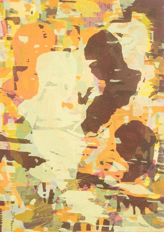Lars Dan (b. 1960)
Color lithograph.