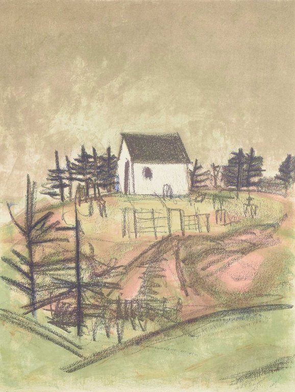 Anelise Søndergaard (b. 1934)
Color lithograph.