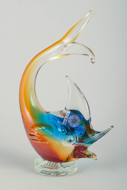Murano Glass
Colourful fish sculpture, 1960/70s.