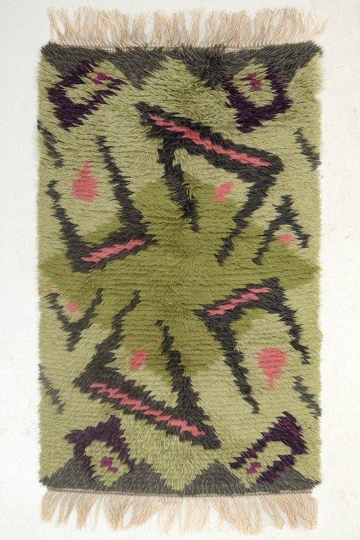 Scandinavian designer
Rya carpet, 1960/70s.
