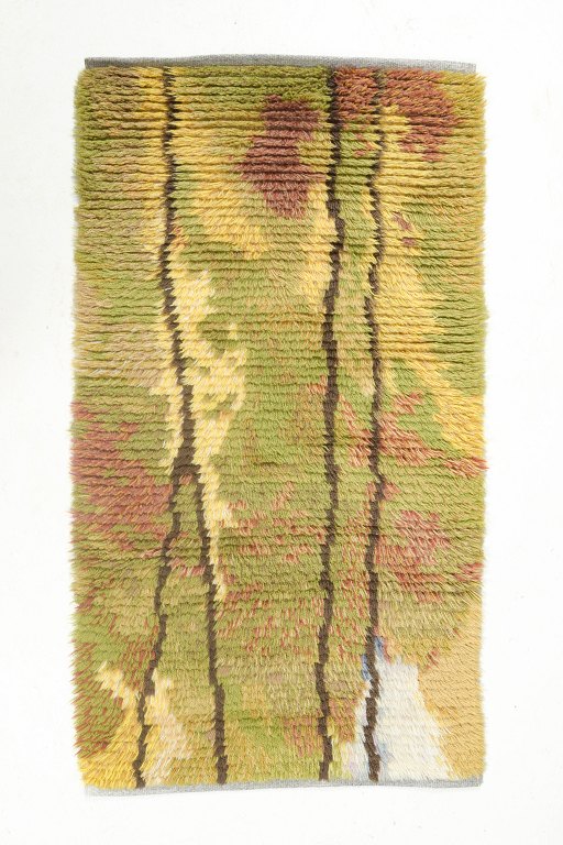Scandinavian designer
Rya carpet, 1960/70s.