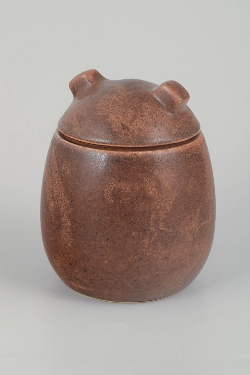 Erik Rahr for Saxbo
Lidded jar, mid 20th century.