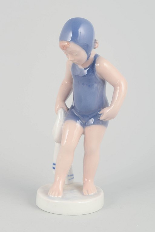 Royal Copenhagen
Figur “The Swimmer”, model 4529, 1980s.