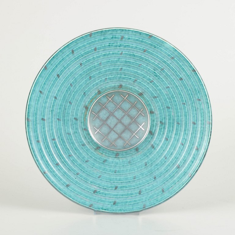 Wilhelm Kåge for GustavsbergDish from the Argenta series, mid-20th century.