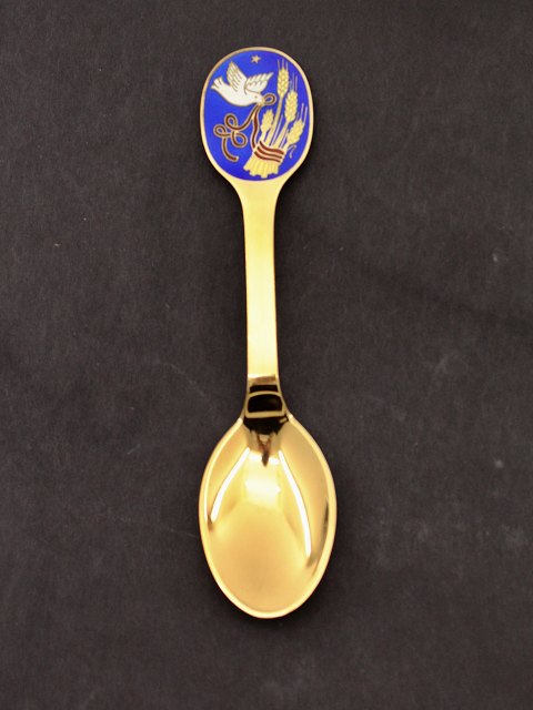 A Michelsen sterling silver Christmas spoon 1985