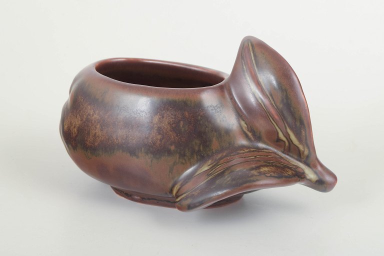 Axel Salto for Royal CopenhagenSculptural bowl, mid-20th century.