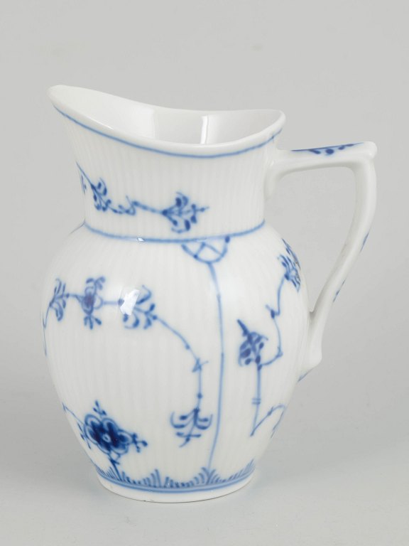 Royal Copenhagen, creamer, Blue Fluted Plain.