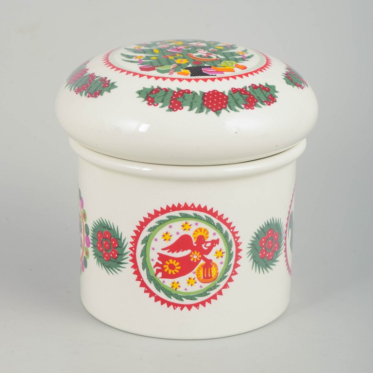 Susan Williams-Ellis for Portmeirion, lidded jar.