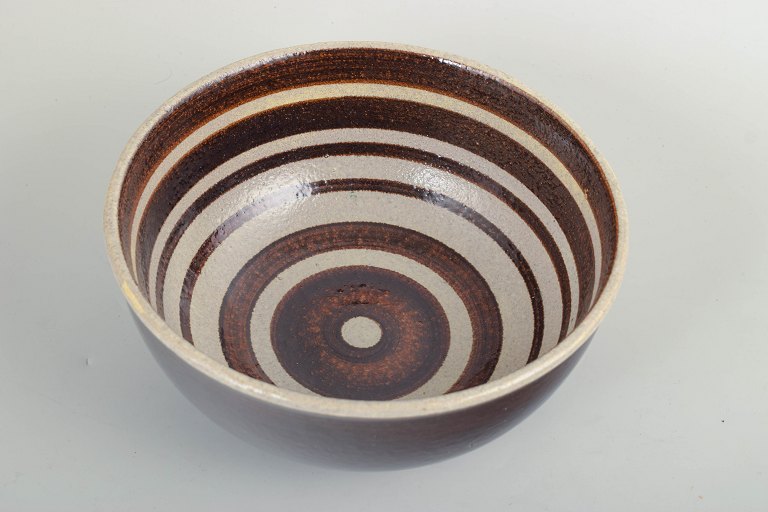 Britt Louise Sundell for Gustavsberg, stoneware bowl.