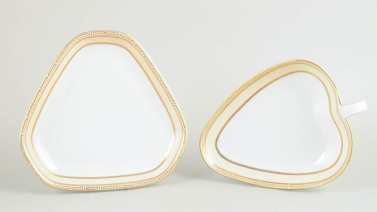 Bing & Grøndahl Rossini, set of 2 dishes.