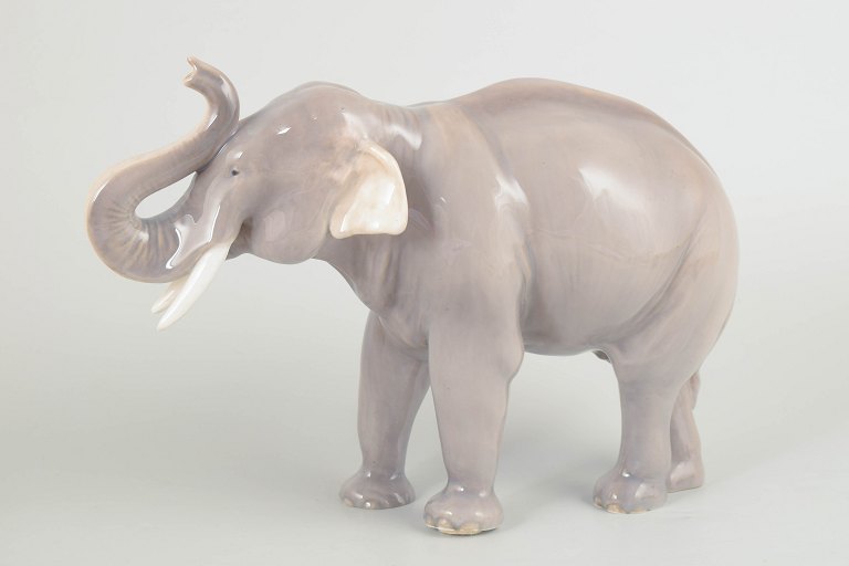 Royal Copenhagen, large African elephant.