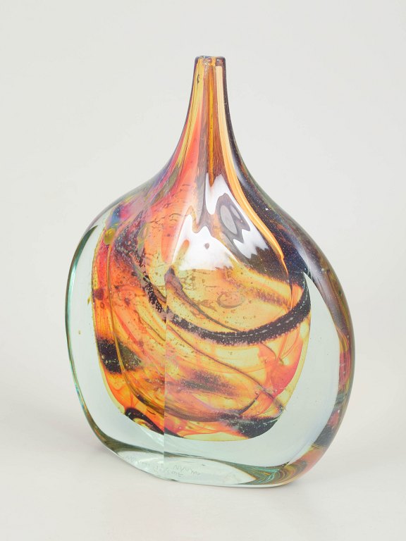 Mdina Glass, art glass vase.