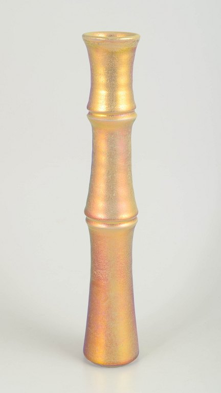 Mobach, Holland, tall stoneware vase.