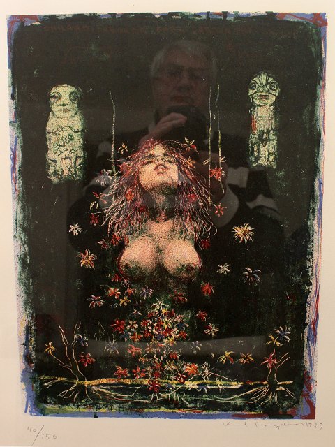 Kurt Trampedach signed lithograph