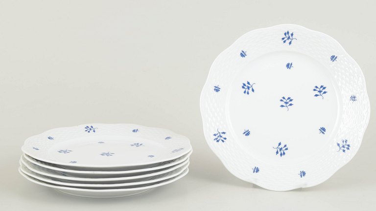 Herend, set of six plates.