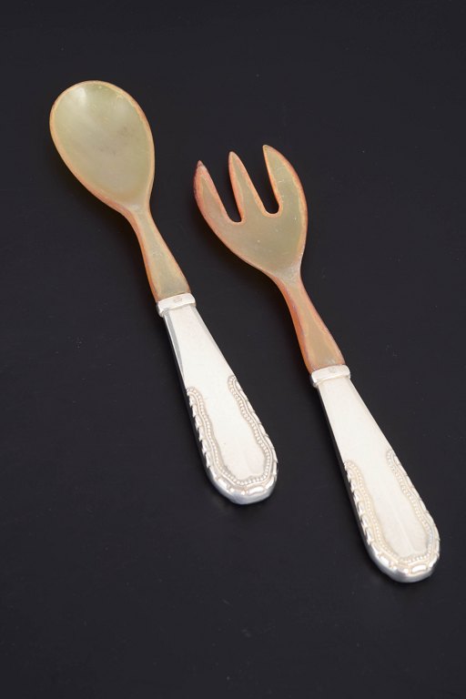 Georg Jensen, salad set Viking.