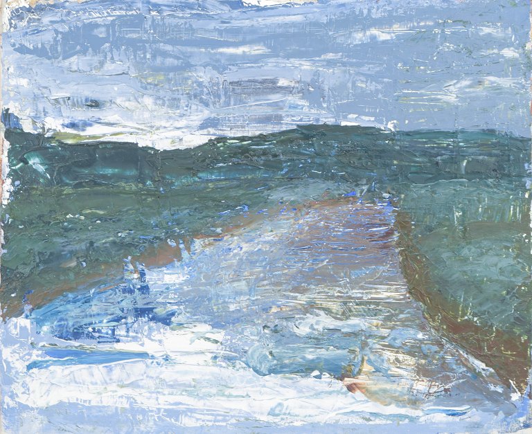 Scandinavian artist, oil on canvas.