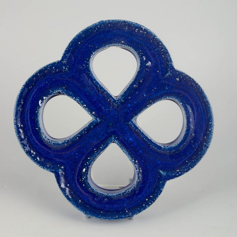 Gustavsberg wall relief with hanging hole.