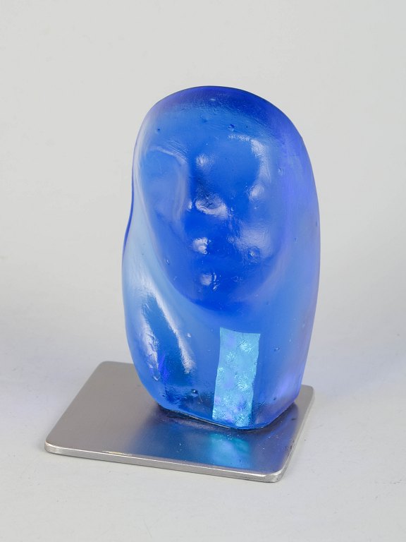 Georgianna Kralli, unique studio glass sculpture "Ung II".
