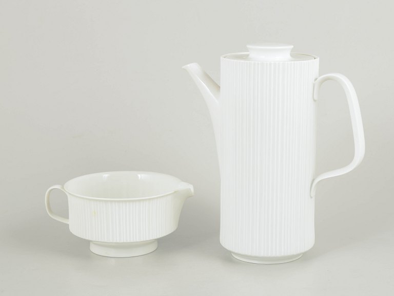 Tapio Wirkkala for Rosenthal, coffee pot and creamer.