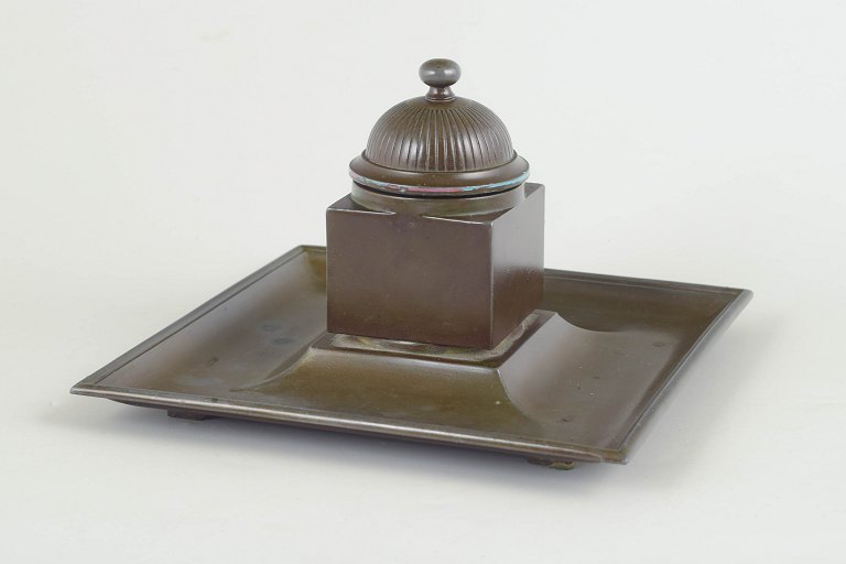 Just Andersen, inkwell in disko metal.