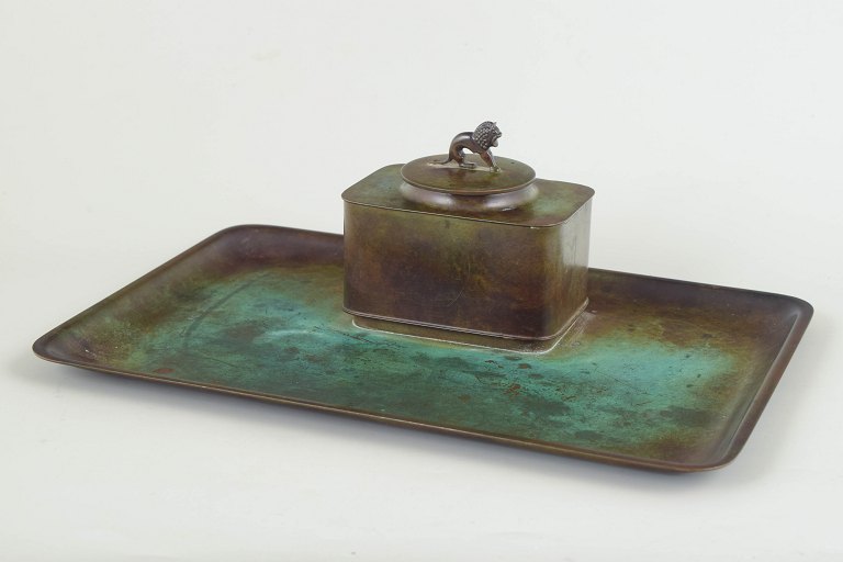 Just Andersen, art deco ink well.