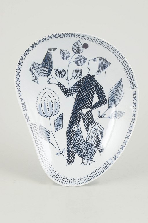 Sylvia Leuchovius for Rörstrand, dish.