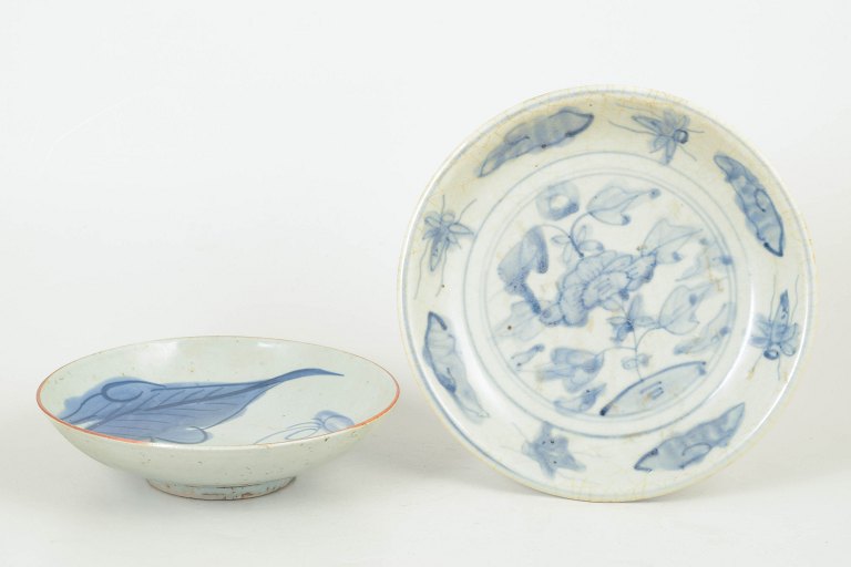 Two bowls, Qing dynasty
