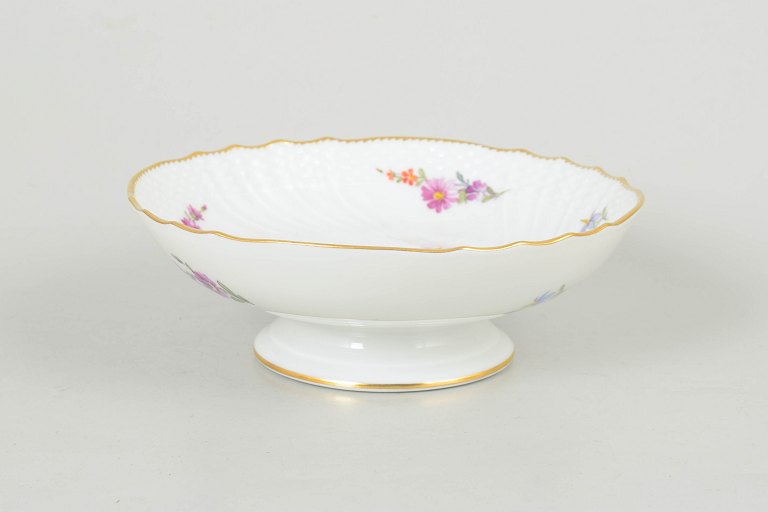 Royal Copenhagen Saxon flower, compote.