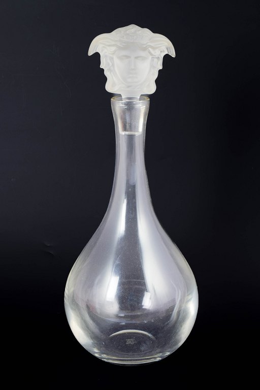 Versace for Rosenthal, very large decanter "Medusa".