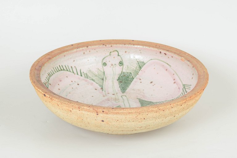 Sten Lykke Madsen for Bing & Grøndahl, unique bowl.