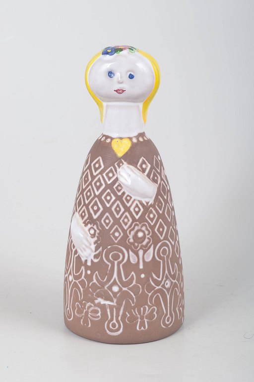 Mari Simmulson for Upsala Ekeby, girl figurine.