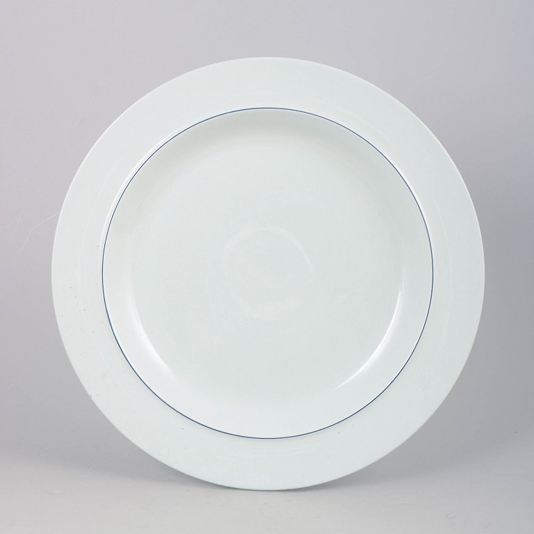 Grethe Meyer for Royal Copenhagen, Blue Line large dish.