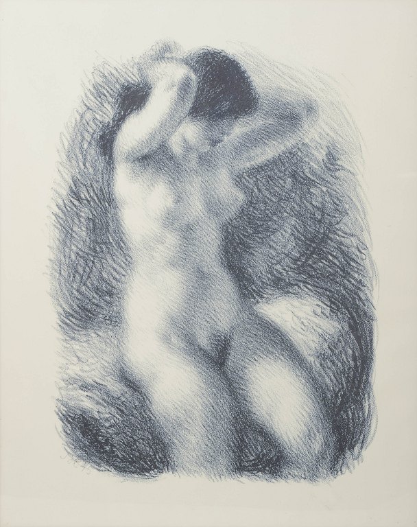Sikker Hansen, offset print, Danish artist.