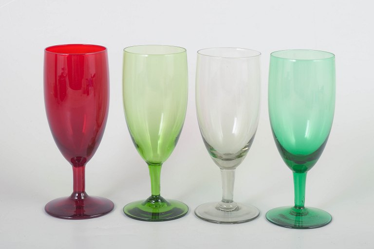 Monica Bratt for Reijmyre, set of four wine glasses.
